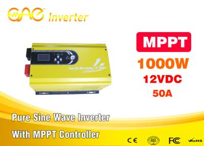 China C.C. 24V do poder pleno de 100% ao poder puro Inverter1000W UPS do laço da grade da onda de seno da C.A. 220V à venda