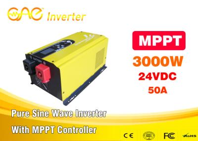 China UPS Off Grid Home Solar Inverter / Pure Sine Wave Inverter With MPPT Solar Charge Controller for sale