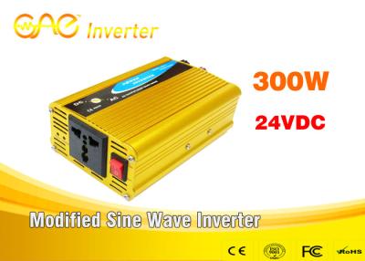 China High frequency 300W 24V to 110V/220V Car Power Inverter for single phase motor for sale