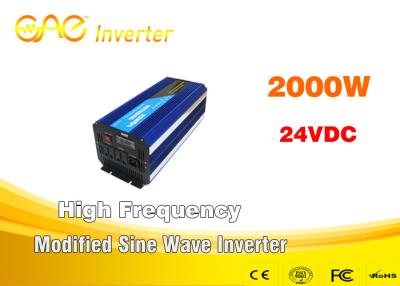 China Modified Series Inverter 2000 Watt Pure Sine Wave Inverter With AC Charger for sale