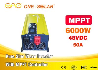 China DC TO AC  Pure Sine Wave Inverter MPPT solar inverter 6000W 48V 110V 4KW for sale