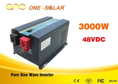 China Del solo inversor de corriente solar de UPS de la rejilla para el hogar inversor puro de la onda sinusoidal de 3000 vatios en venta