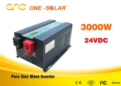 China Off grid single phase dc to ac 24v 110v 3000watt pure sine wave power inverter for sale