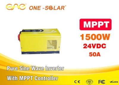 China DC AC 24v Power MPPT Solar Inverter 110v To 220v 1500w Voltage Transformer for sale