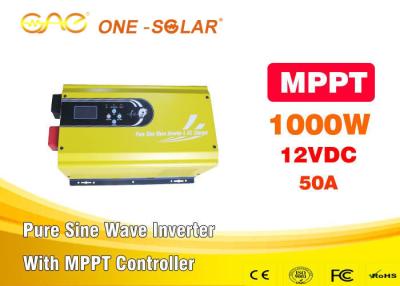 China Dc to ac intelligent mppt ups 1000w 2000w 220v pure sine wave inverter 12v home solar for sale