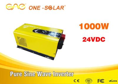 China Home Off Grid Solar Inverter 1000w Dc 24v Ac Inverter For Led Light for sale