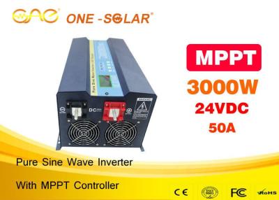 China DC des Abschaltautomatik-reines Sinus-Wellen-Inverter-24V zu Wechselstrom 110v für Hauptsonnensystem zu verkaufen