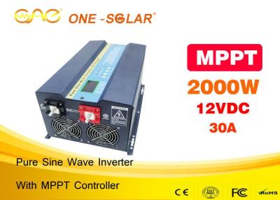 China Low Frequency 2000 Watt Pure Sine Wave Inverters For Solar Pv Systems With Charger for sale