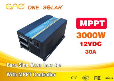 China Off Grid Dc Ac Solar PV Inverter 3000w Pure Sine Wave Inverter 12v 24v To 220v for sale