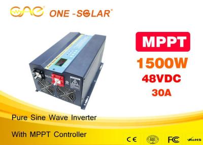 China Ups wieder aufladbaren 12v Solar-PV DC-110v 220v Inverter Wechselstroms für Sonnenkollektor zu verkaufen