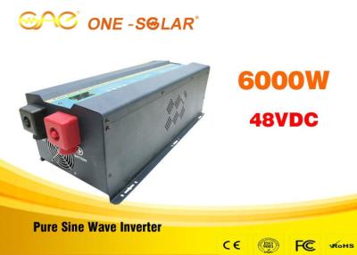 China Household Single Phase UPS Solar Inverter 6KW Pure Sine Wave Inverter for sale