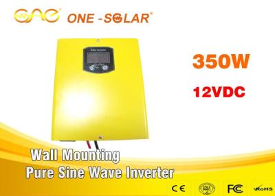 China 350Watt Pure Sine Wave Solar Panel Inverter With Ac Charger Pure Copper Transformer CE Certificate for sale