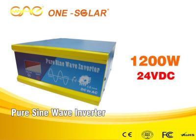 中国 単一の出力太陽インバーター オンライン12v 110v純粋な正弦波力インバーター 販売のため