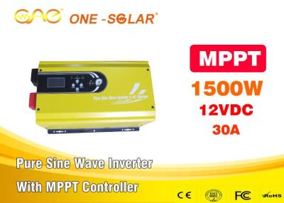 China 12v 220v Solar Energy Inverter / Pure Sine Wave Inverter 1500w 4ms Transfer Time for sale