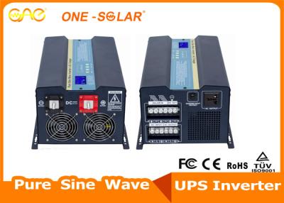 중국 12V / 24V 다기능을 가진 LCD 디스플레이를 가진 격자 변환장치 떨어져 순수한 사인 파동 판매용