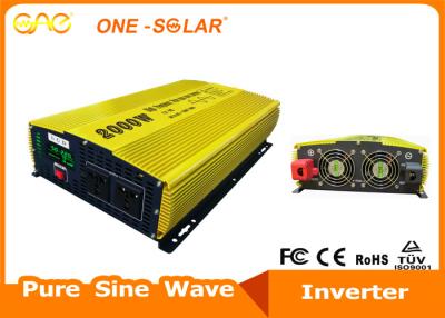 중국 AC 변환장치 220v - 240v 2000w 3000w 휴대용에 고주파 순수한 사인 파동 DC 판매용