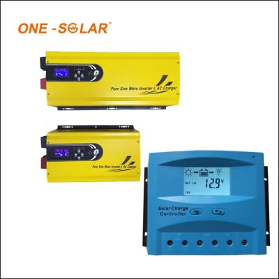 China control automático de la mejor de la carga de 12/24V 5a 30a PWM seguridad solar azul del regulador en venta