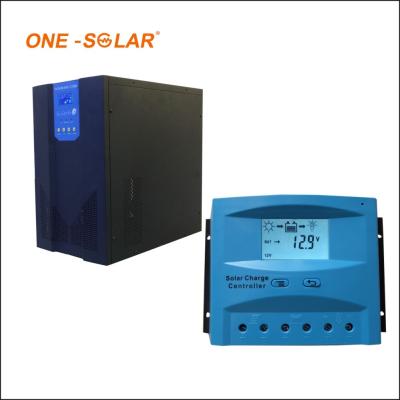 China 24V/48V PWM / MPPT Solar Charger Controller 20A/30A/40A/50A/60A for sale