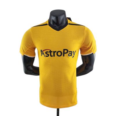 China Shirts & Tops 2022 2023 New season high -quality men's orange player version short T -shirt football jersey for sale