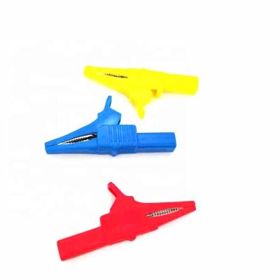 China Tester factory direct sale with 2m 4mm banana plug m small battery clamps crocodile clip for sale