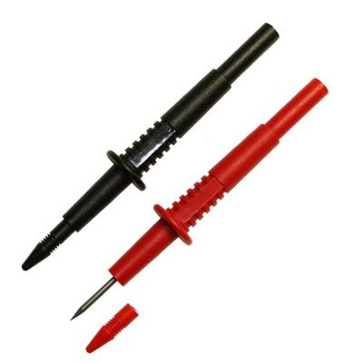 China The Test With 4 Mm Jack Insulation Puncture Needle Multimeter Nondestructive Testing Red/Black Probe for sale