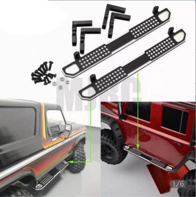 China 1:10 Refitting Climbing Car Traxxas Trx4 T4 Defender Car Metal Tactical Remote Control Pedal for sale