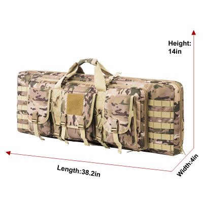 China Long Reusable Gun 600d Polyester Waterproof Military Gun Bag for sale