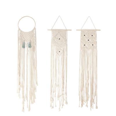 China Handmade Homeware Macrame Wall Hanging Tapestry For Living Room for sale