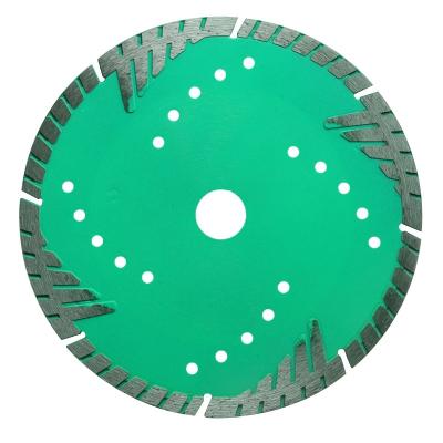 China Concrete/Masonry/Granite/Marble Fast Cutting Diamond Saw Blade 180mm*2.4mm*8mm*22.23mm High Speed ​​Cutting Blade For Granite for sale