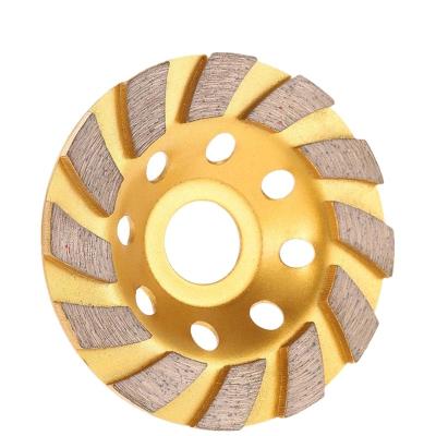 China High Effciency Power Tool Accessory Diamond Grinding Cup Wheels For Stone Concrete Grinding Product for sale