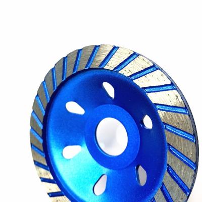 China Best Quality Deburring Top Sell 4 Inch Hot Press Grinding Wheel Tools For Concrete for sale