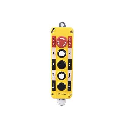 China PC Plastic Push Button Box Waterproof Emergency XDL10-EPBS5 Elevator Control Switch for sale