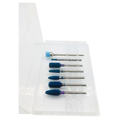 China Hard Durable High Quality Tungsten Steel Carbide Under Clean Soft Nail Drill Bit for sale