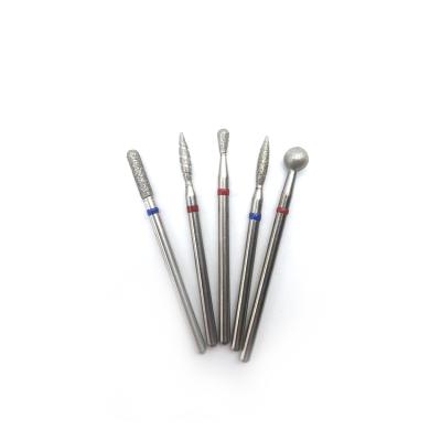 China Original Wholesale Cost Effective Gray Ball Shape Stainless Steel Diamond N Ail Drill Bit for sale