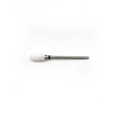 China Easy to Cool New Type White Ceramic Flame Nail Easy Cool Fine Drill Small Sale Type Small for sale