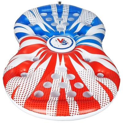 China Plastic Inflatable Pong Pool Float - Floating Pool Lounge Pong Table for sale