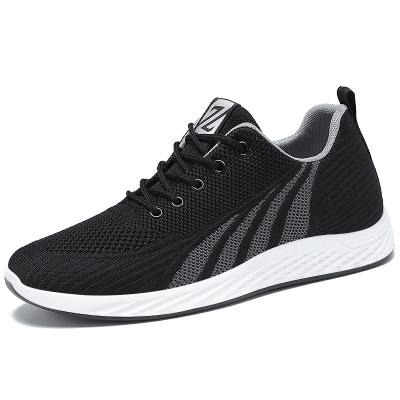 China New fashion trend Korean version men's lightweight running sneakers casual flight knit sports shoes for sale