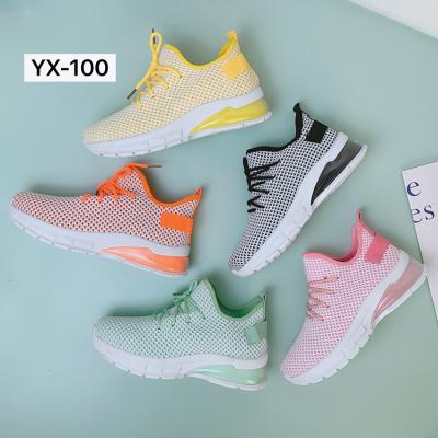 China Fashion Trend Luxury Women's Sports Autumn Shoes Women Private Label Comfortable Fly Knit Shoes for sale