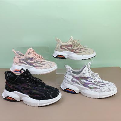 China Fashion Trend Shoes Light Weight Weave Wholesale High Quality Breathable Outdoor Rise Flying Shoes for sale