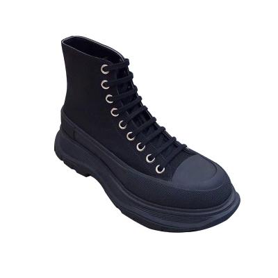 China Quick-drying Canvas Shoes High State Boots Thick-soled Color Women Boots for sale