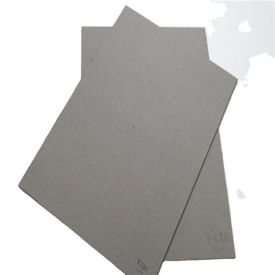 China Recyclable Duplex Board Gray Back Both 1mm 2mm 3mm Gray Board Strawboard Paper Chip for sale