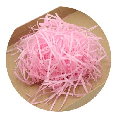 China Waterproof 100g/Bag Hot Gift Shredded Paper Raffia Shredded Paper Filler for sale