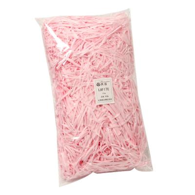 China 100g/Bag Waterproof Kraft Fold Cut Shredded Paper For Gift Basket Filler for sale