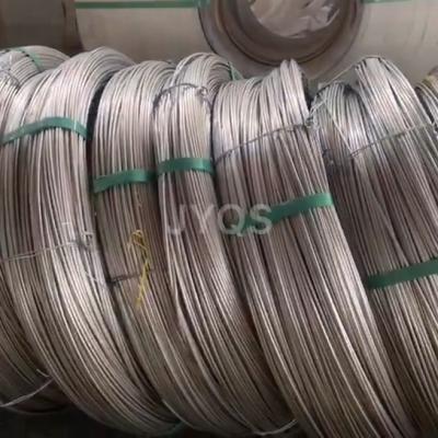 China Electroplated stainless steel pipe mesh/stainless steel wire/soft filament/semi-hard bright silk for sale