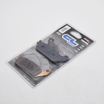 China Motorcycle Ceramic Brake Pads Sintered Brake Pad Ceramic Metal High Performance for sale