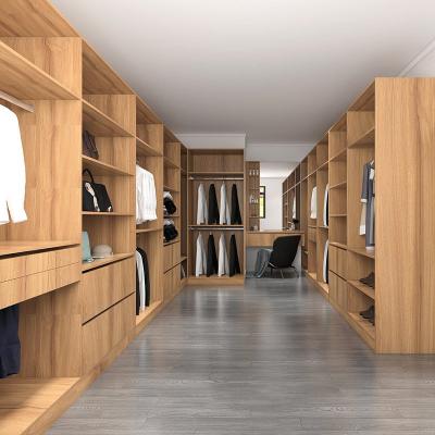 China Factory Direct Selling Wooden Wardrobe Closet Custom Expandable Bedroom Wardrobe for sale