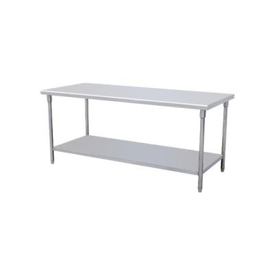 China Commercial Kitchen Yantai Tongli Commercial Kitchen Equipment Stainless Steel Kitchen Bench Stainless Steel Table for sale