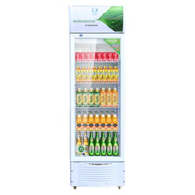 China COMPRESSOR Double Door Supermarket Beverage Beer Cooler Cooler Single Door Showcase Fridge for sale