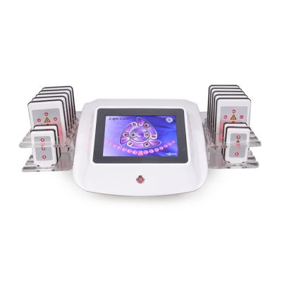 China Powerful Weight Loss Lipo Laser Machine Body Slimming Fat Burning Stomach Machine for sale