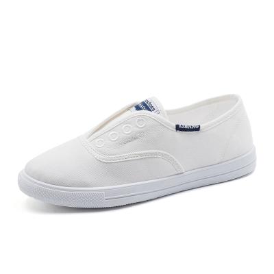 China 2021 White Fashion Women's Shoes Fashion Trend 2021 Canvas New Logo Casual Shoes Sports Shoes for sale